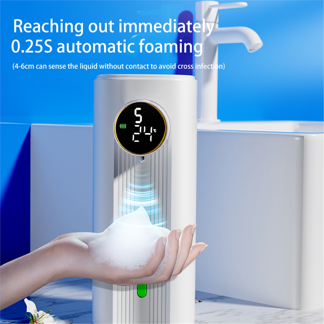Automatic touchless liquid/foam soap dispenser